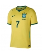 Moške Nogometnih dresov Brazilija Vinicius Junior #7 Domači SP 2026 Kratki rokavi Moške Nogometnih dresov Brazilija Vinicius Junior #7 Domači SP 2026 Kratki rokavi